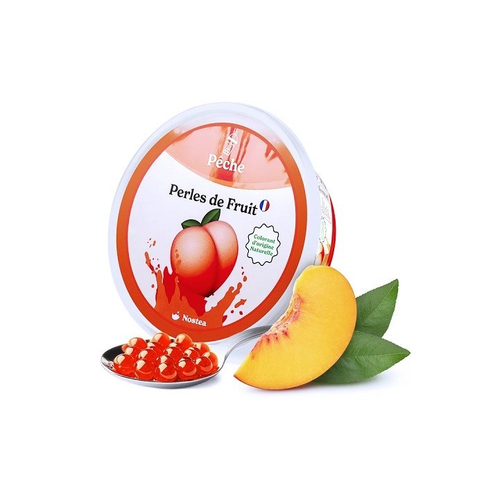 Raspberry Bubble Tea Pearls – Nostea Popping Boba 450g