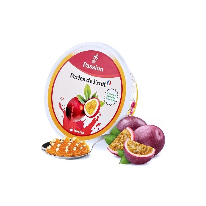 Nostea Bubble Tea Popping Boba Passionsfrucht 450g