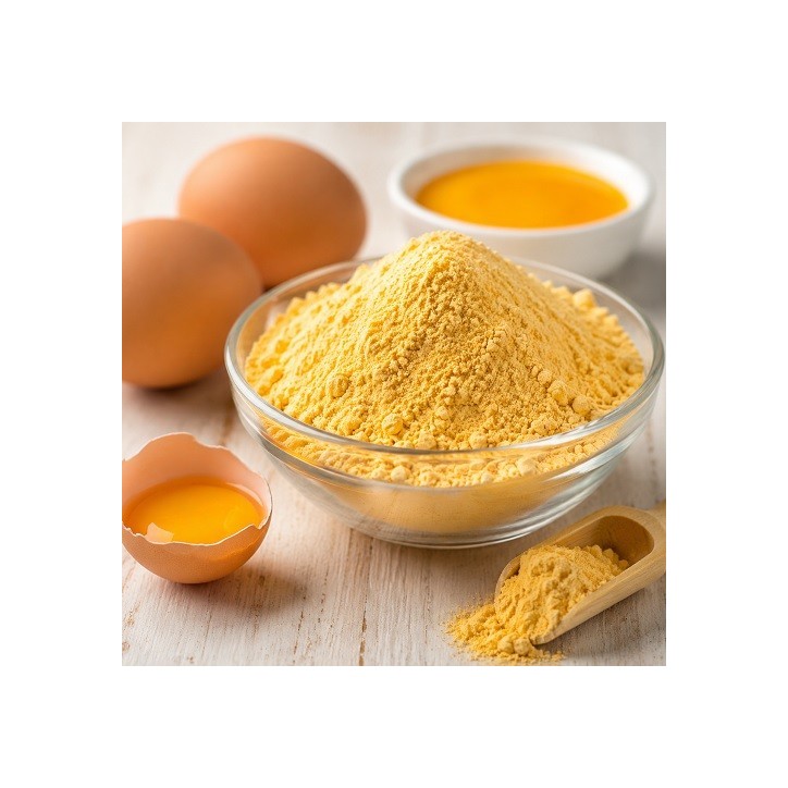 Powdered Egg Yolk from Barn Eggs 1kg | Dried Egg Yolk
