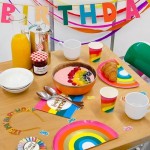 Talking Tables Regenbogen Becher, 10 Stück Talking Tables Regenbogen Becher, 10 Stück