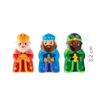 Three Kings Plastic Cake Figurine 3.2cm – 1 Piece