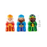 Plastic Epiphany Figurine Christmas King, 1 pcs