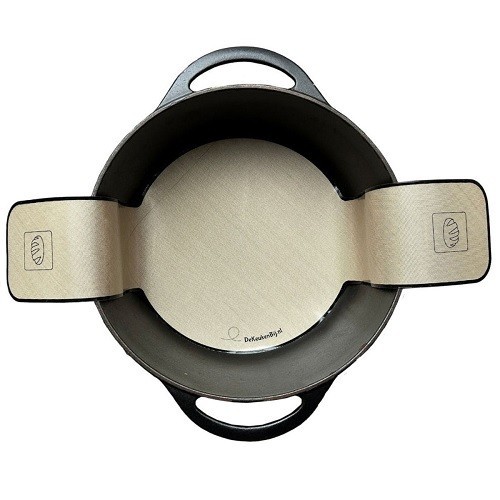 De KeukenBij Silikon Backmatte Brotschlinge wiederverwendbar, 56x21cm