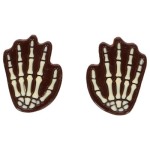 FunCakes Skeleton Hands Chocolate Decoration, 6 pcs