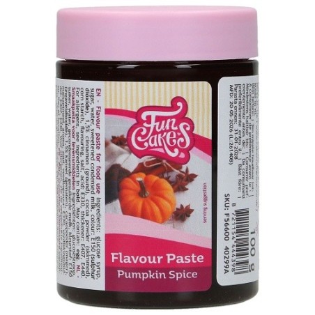FunCakes Aromapaste Pumpkin Spice 100g | Backstabil
