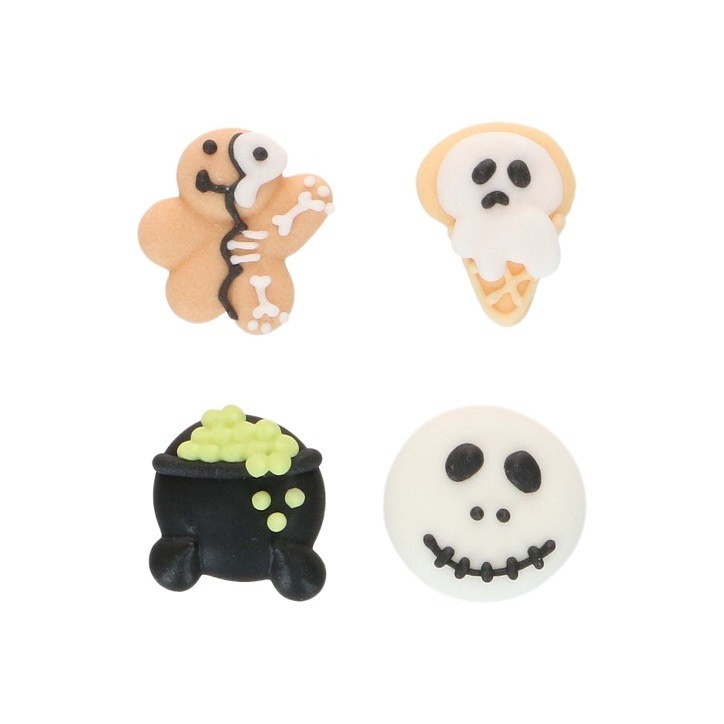 FunCakes Sugar Decorations Haunted Treats Set of 8