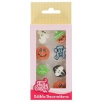 FunCakes Sugar Decorations Spooky Pumpkins, 8 pcs