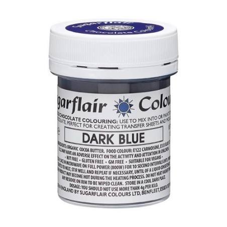 Sugarflair Cocoa Butter Colour Dark Blue 35g for Pralines