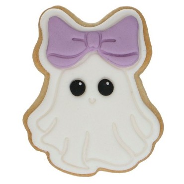 Wilton Cute Ghost Cookie Cutter with Stamp 7.5cm