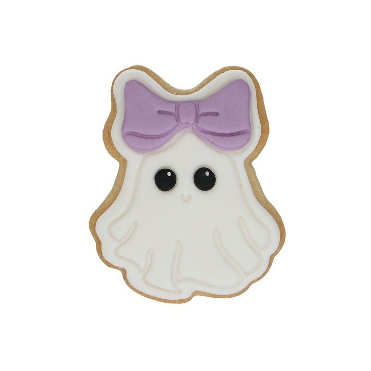 Wilton Cute Ghost Cookie Cutter with Stamp 7.5cm