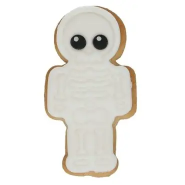 Wilton Skeleton Cookie Cutter with Stamp 7.5cm