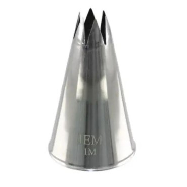 PME Small Open Star Icing Nozzle 1M for Flowers and Swirls PME-NZ1M