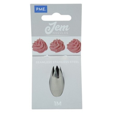 JEM Spritztülle 1M Medium | Perfekte Dekorationen für Kuchen und Cupcakes
