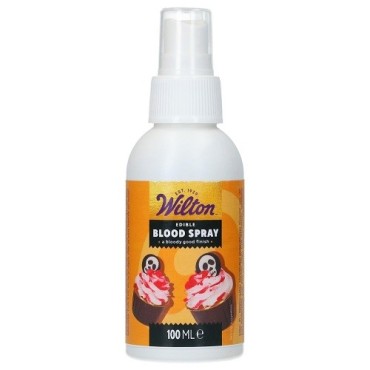 Wilton Essbares Blutspritzer Spray 100ml für Halloween