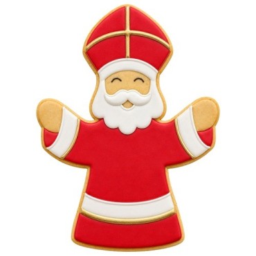 Birkmann Bishop Embossing Cookie Cutter 5x6.5cm Christmas