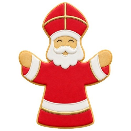 Birkmann Bishop Embossing Cookie Cutter 5x6.5cm Christmas