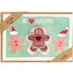 Birkmann Weihnachtskarte mit Ausstechform Lebkuchenmann