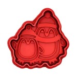 Birkmann Penguins Cookie Cutter with Plunger Birkmann Penguins Cookie Cutter with Plunger