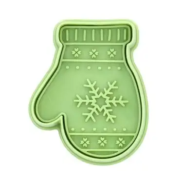 Birkmann Mitten Snowflake Embossing Cookie Cutter with Ejector