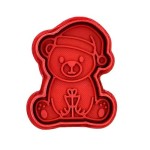 Birkmann Christmas Bear Cookie Cutter with Plunger Birkmann Christmas Bear Cookie Cutter with Plunger