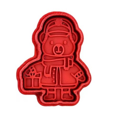 Birkmann Polar Bear Cookie Cutter with Ejector 5x6cm