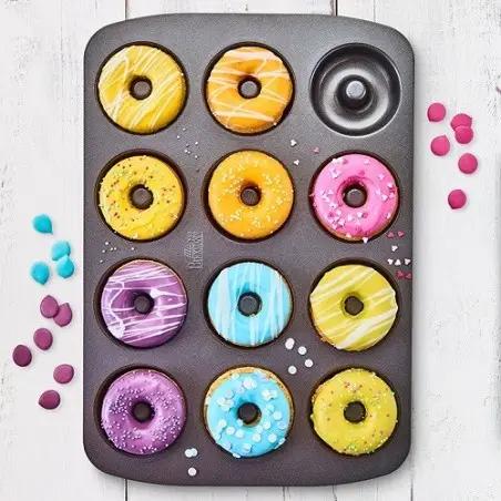 Birkmann Mini-Donutblech 12 Donuts Ø 7 cm | Easy Baking