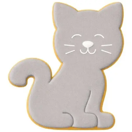 Birkmann Kätzchen Prägeausstecher 6 cm | Katzen Kekse