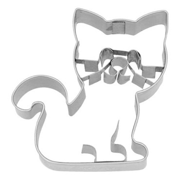 Birkmann Kätzchen Prägeausstecher 6 cm | Katzen Kekse