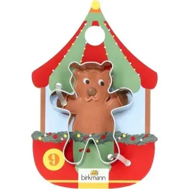 Birkmann Cuddly Bear Cookie Cutter 4x5cm – Christmas