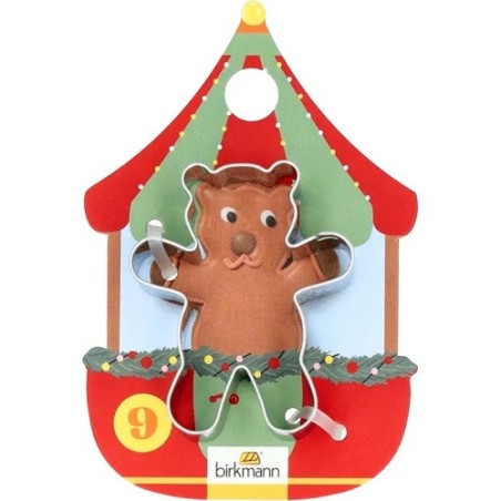 Birkmann Cuddly Bear Cookie Cutter 4x5cm – Christmas