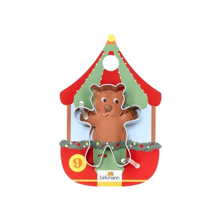 Birkmann Cuddly Bear Cookie Cutter 4x5cm – Christmas