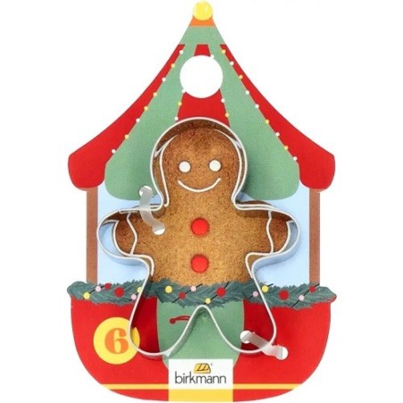 Birkmann Gingerbread Man Cookie Cutter 4.5x5.5cm