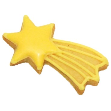 Birkmann Shooting Star Cookie Cutter 3x6cm Christmas