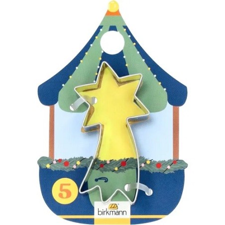 Birkmann Shooting Star Cookie Cutter 3x6cm Christmas