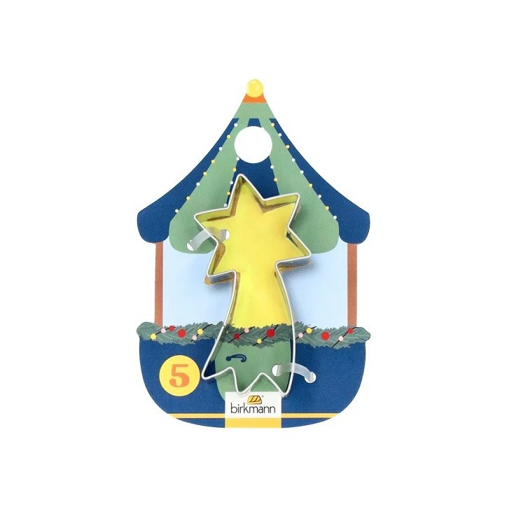 Birkmann Shooting Star Cookie Cutter 3x6cm Christmas