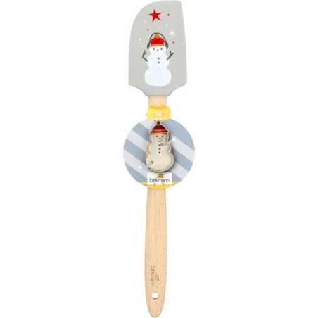 Birkmann Winter Market Snowman Spatula with Cookie Cutter