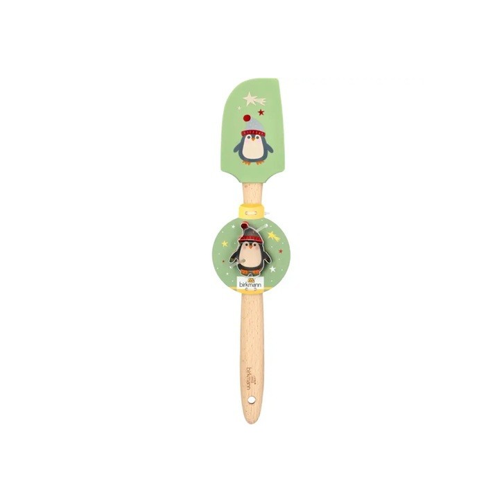 Birkmann Winter Market Penguin Spatula with Cookie Cutter