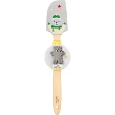 Birkmann Winter Market Cuddly Bear Spatula with Cookie Cutter