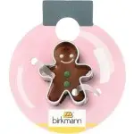 Birkmann Mini Gingerman Cookie Cutter on Blister, 25x22mm Birkmann Mini Gingerman Cookie Cutter on Blister, 25x22mm