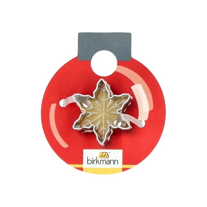 Mini Snowflake Cookie Cutter 20x25mm | Birkmann Winter Market Mini Snowflake Cookie Cutter 20x25mm | Birkmann Winter Market