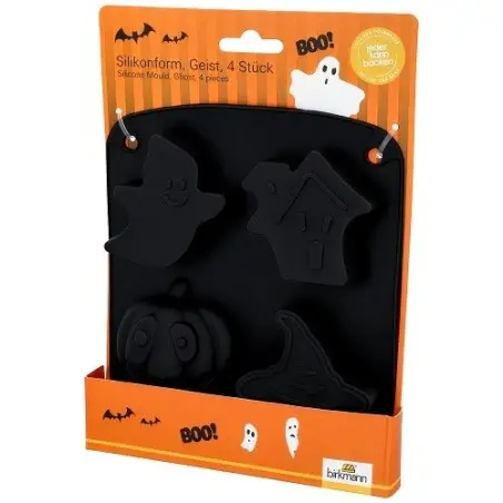 Birkmann Ghost Silicone Mould 4 Pieces | Halloween Baking