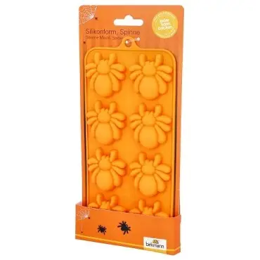 Birkmann Spider Silicone Mould 8 Pieces | Halloween Baking