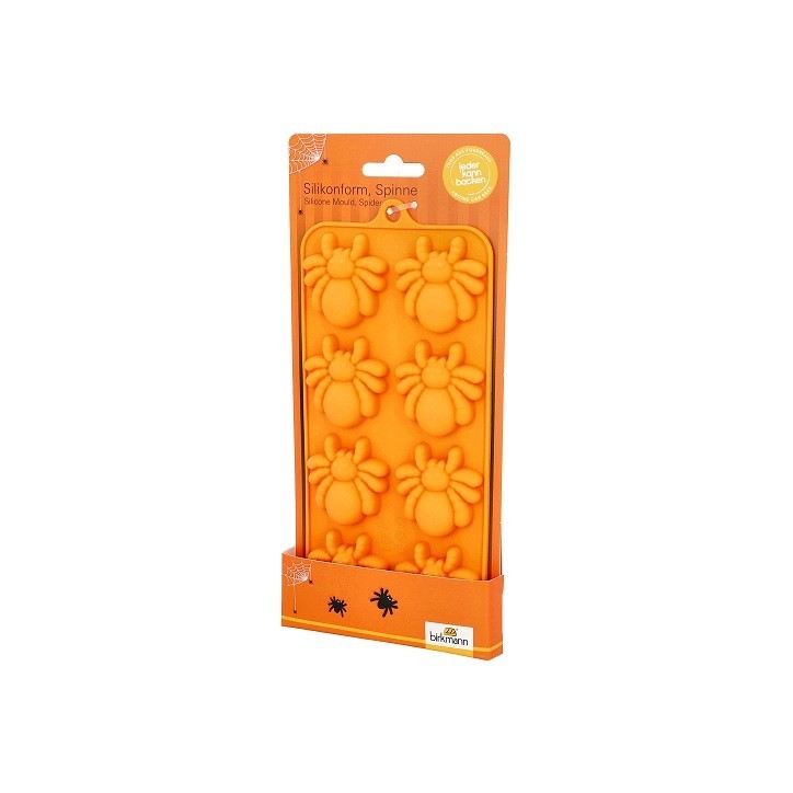 Birkmann Spider Silicone Mould 8 Pieces | Halloween Baking