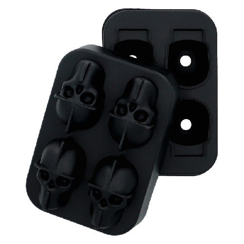 Birkmann Skull Ice Cube Mould for 4 Pieces