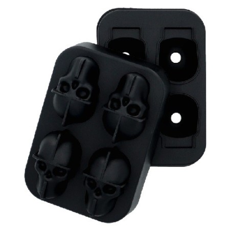 Birkmann Skull Ice Cube Mould 4 Pieces | Halloween