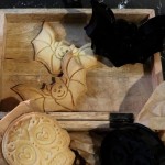 ScrapCooking Bat & Skull Cookie Cutter Set, 2 pcs