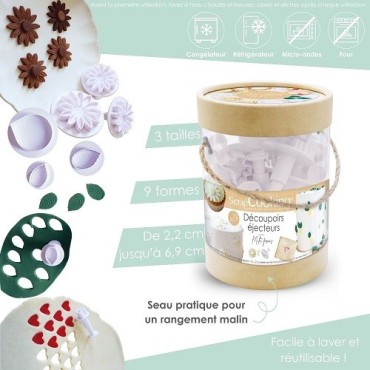 ScrapCooking Must-Haves Plunger Cutter Set 27 Pieces