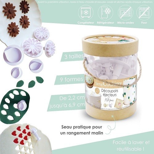 ScrapCooking Must-Haves Fondant Cutter Set, 27 Pieces