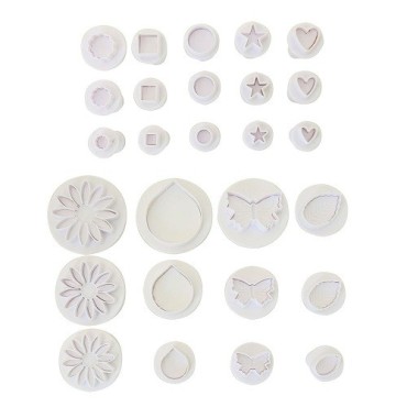 ScrapCooking Must-Haves Plunger Cutter Set 27 Pieces