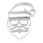 Birkmann Cool Santa Cookie Cutter with imprint 5x6.5cm
